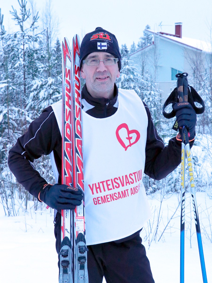 Hän: Piispa Matti Salomäelle liikunta on henki ja elämä