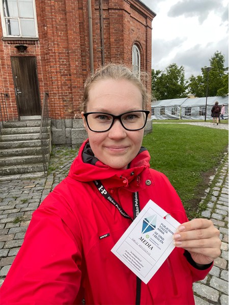 Hän: Maiju Koivusalo urakoi viikon mediatalkoissa herättäjäjuhlilla