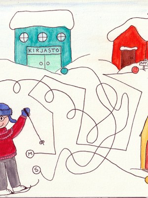 Köppänen: Hiihtoretkellä